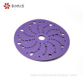 150mm Automotive Purple Ceramic Sanding Discs Film
